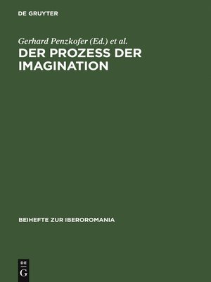 cover image of Der Prozeß der Imagination